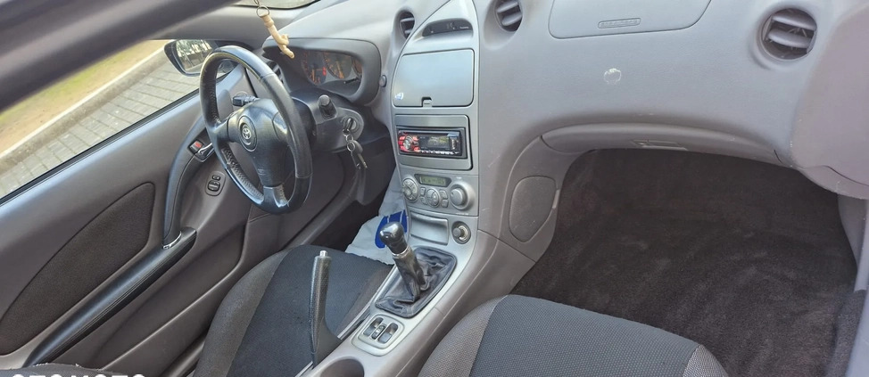 Toyota Celica cena 14999 przebieg: 187300, rok produkcji 2000 z Swarzędz małe 379